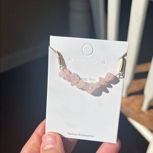 Elegant Pink Stone Bracelet